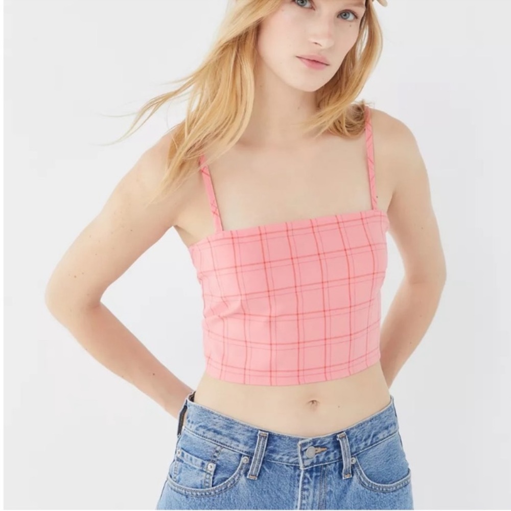 Pink Crop Top